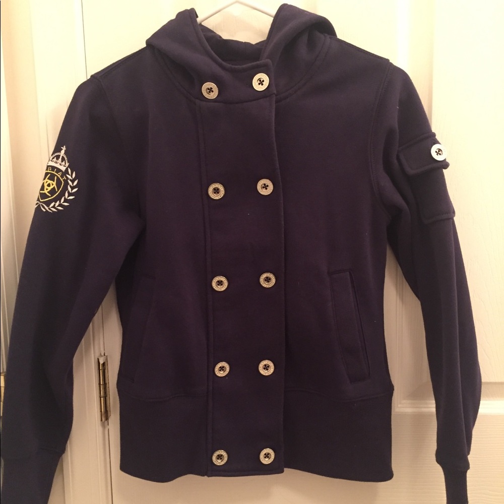 Ariat peacoat-style hoodie